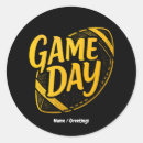 Search for football game day stickers Season