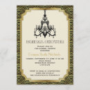 Search for chandelier bridal shower invitations Gold