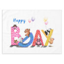 Search for happy birthday tablecloths Bear