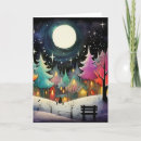Search for village scene christmas cards Winter wonderland