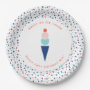 Search for ice cream paper plates Pink