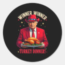 Search for turkey dinner stickers Xmas