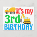 Search for boy 3 birthday cards Three years old