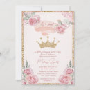 Search for gold princess baby shower invitations Fairy tale