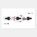 Search for playing cards stickers Club