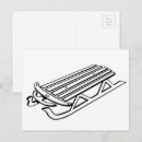Search for snow sled postcards Winter