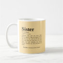 Search for siblings mugs Sister birthday