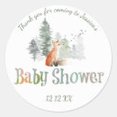 Search for fox baby shower stickers Animals