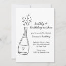Search for popping bottles invitations Bubbly