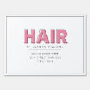 Search for business outdoor signs Hair salon
