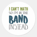 Search for funny music stickers Band
