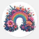 Search for pastel flowers stickers Rainbow