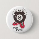 Search for billiards balls badges Black