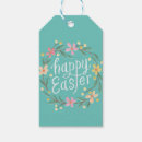 Search for happy easter gift tags Floral