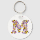 Search for initial m key rings Flowers