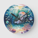 Search for watercolor jellyfish art Underwater