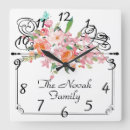 Search for victorian clocks Floral