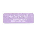 Search for purple ombre return address labels Lavender