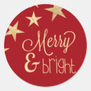Search for bright stars stickers Red