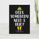 Search for hug christmas cards Elf