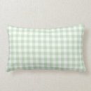 Search for green and white gingham cushions Pattern