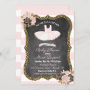 Search for tutu excited baby shower invitations Floral