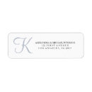 Search for modern bride return address labels Classy
