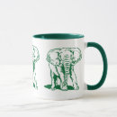 Search for green elephant mugs Cute