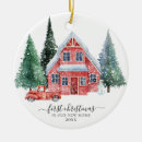 Search for truck christmas tree decorations Watercolor