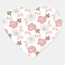 Search for pink roses heart stickers Chic