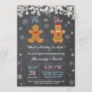 Search for gingerbread gender reveal invitations Baby its cold outside