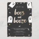 Search for boos and booze halloween invitations Spooky