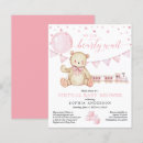 Search for affordable baby shower invitations Teddy bear