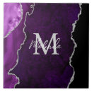 Search for on purple marble tiles Agate