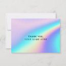 Search for holographic thank you cards Minimalist