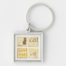 Search for yellow cat key rings Kitten