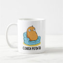 Search for cartoon potato mugs Food pun