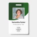Search for green id badges Logo