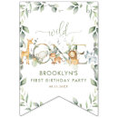 Search for animal print bunting flags For kids