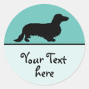 Search for long haired dachshund stickers Dog