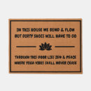 Search for zen doormats Yogi