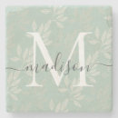Search for teal coasters Monogrammed