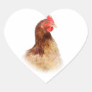 Search for heart chicken stickers Hen