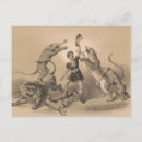 Search for circus animal postcards Old fashion