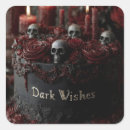 Search for ornate skull stickers Gothic