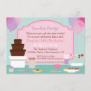 Search for chocolate fondue invitations Party