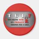 Search for friday magnets Red