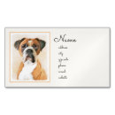 Search for boxer business cards Dog