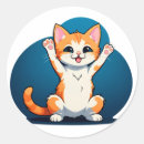 Search for cartoon paws stickers Kitten