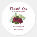 Search for red flower wedding stickers Bridal shower